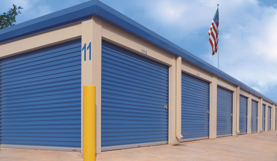 Commercial Roll Up Garage Doors, Storage On Garage Door