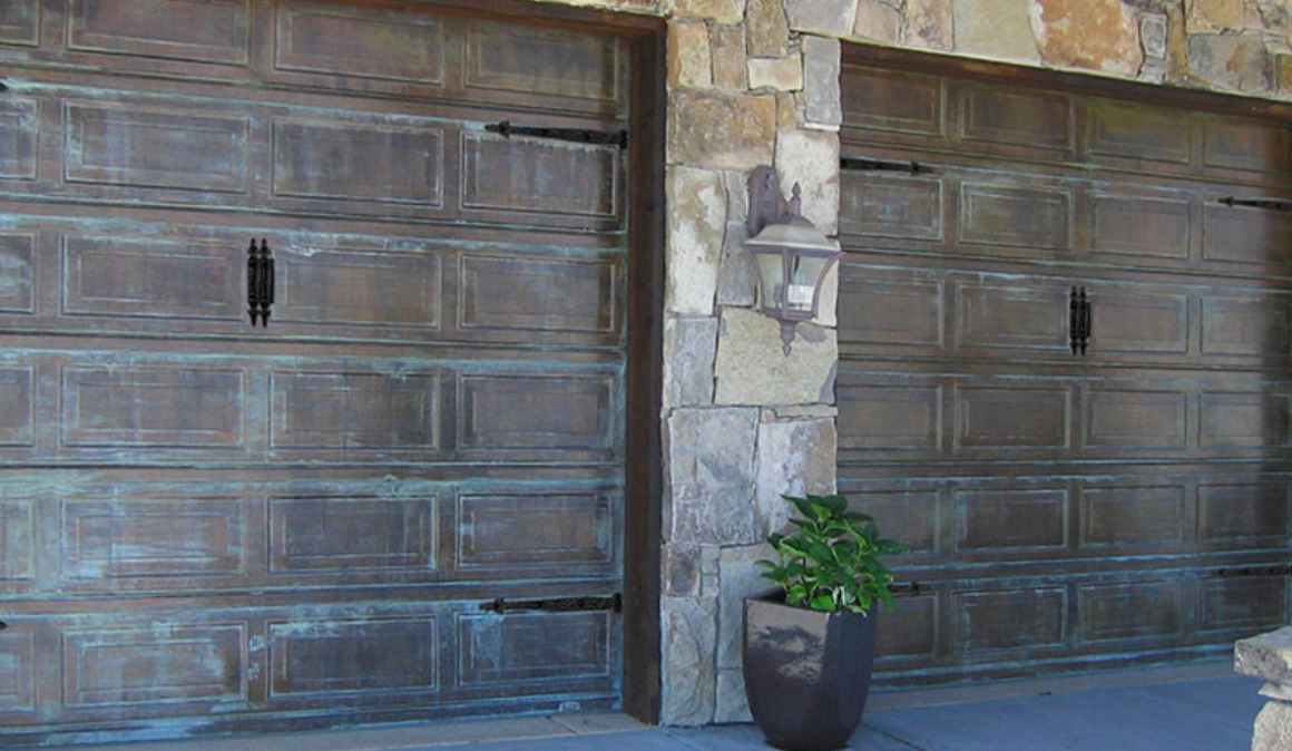 Residential Garage Doors In Houston, Copper Garage Door Cost
