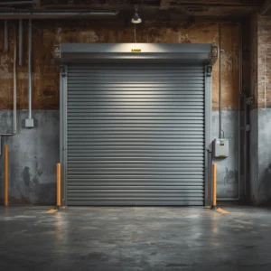 Rolling steel doors