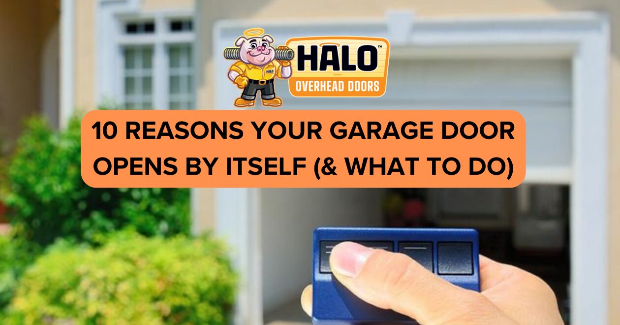 10 Reasons Your Garage Door Opens by Itself